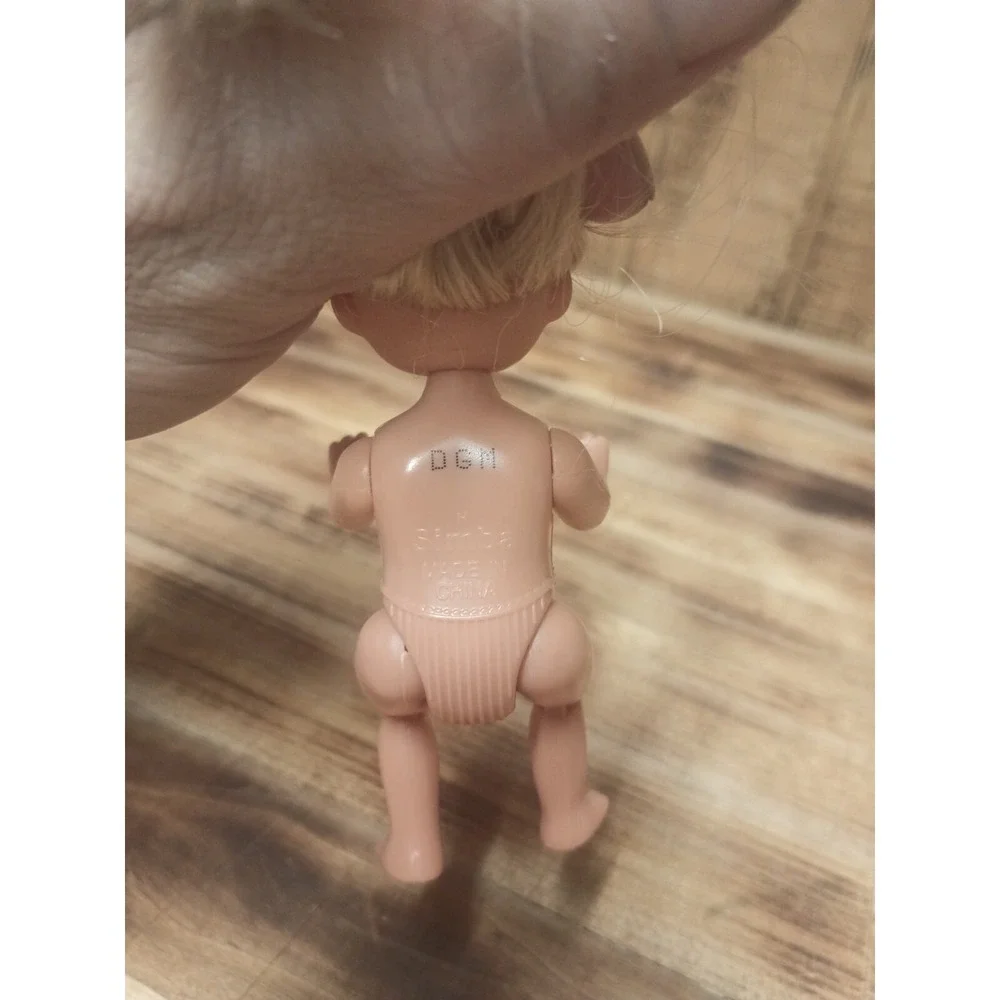 Vintage Simba‎ Doll Bundle of 3 Retro Toys 2 Toddler and 1 Adult Nude